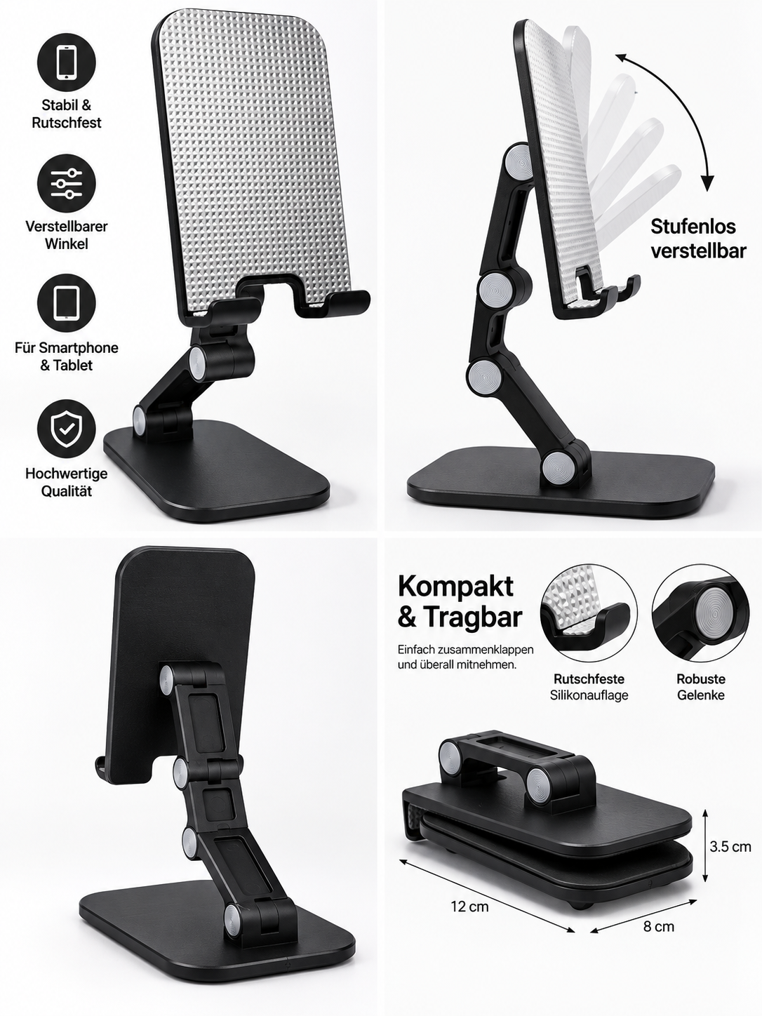 Komfortable Handyhalterung für den Alltag